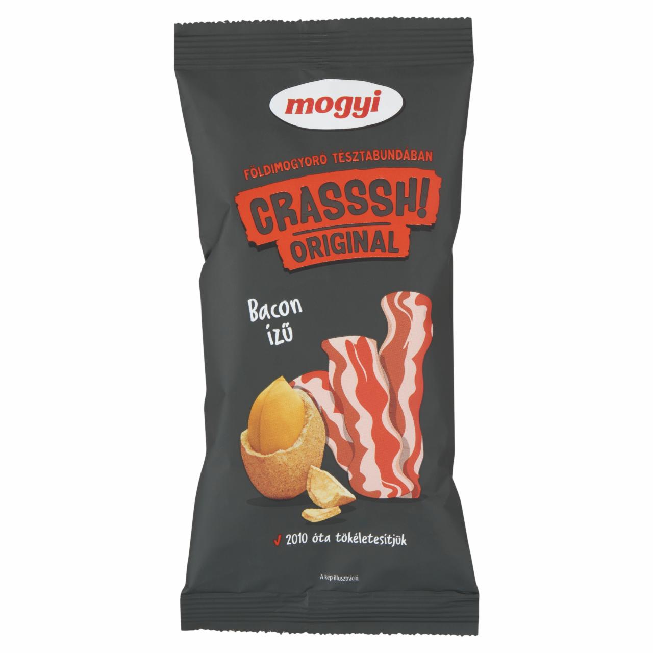Képek - Mogyi Crasssh! Original pörkölt földimogyoró bacon ízű tésztabundában 120 g