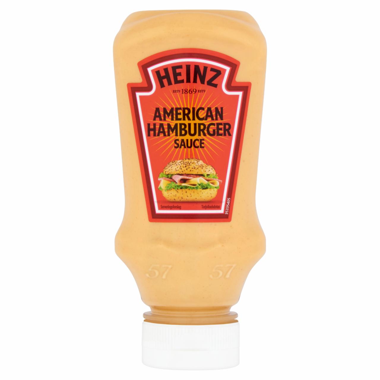Képek - Heinz mustáros-kapros ízű hamburger szósz 230 g