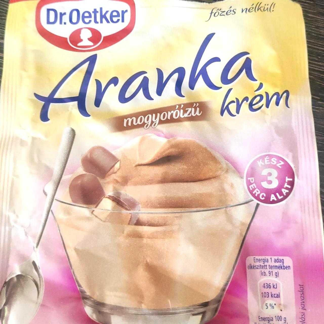 Képek - Aranka mogyoróízű krémpor Dr. Oetker