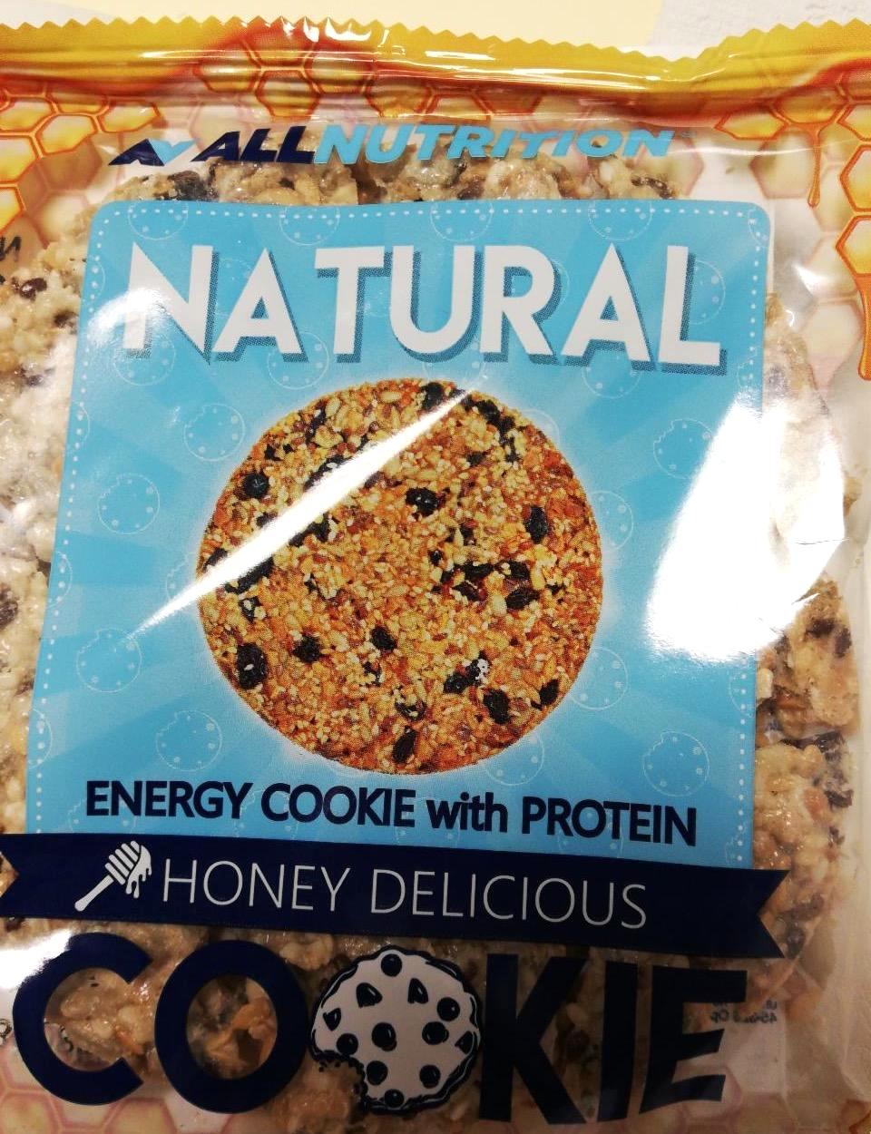 Képek - Natural energy cookie with protein Honey delicious Allnutrition