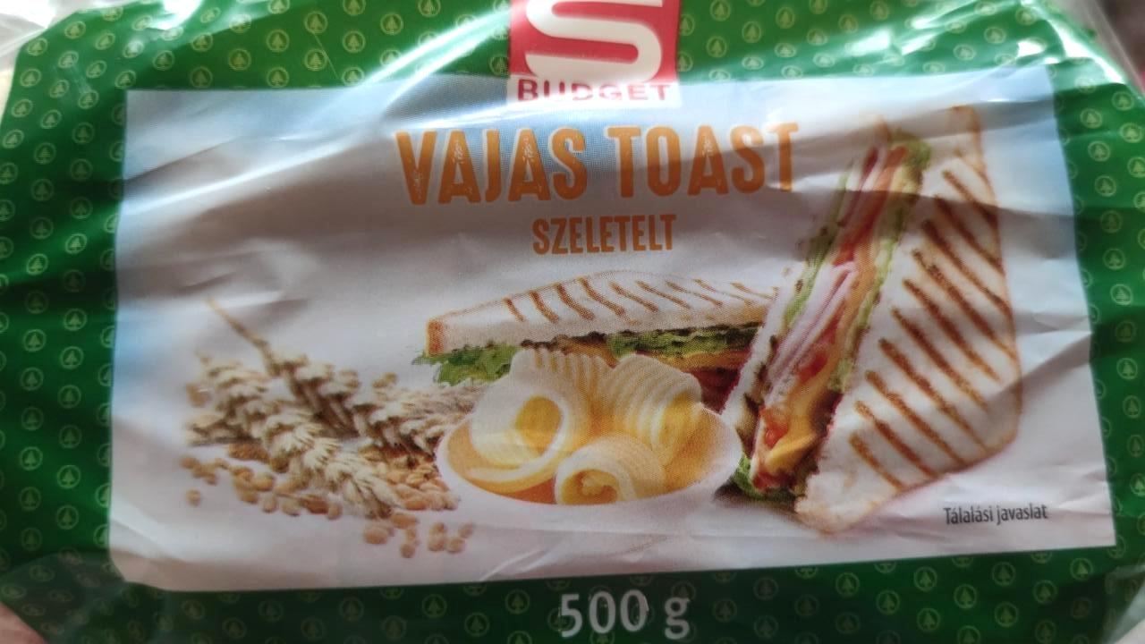 Képek - Vajas toast szeletelt S Budget