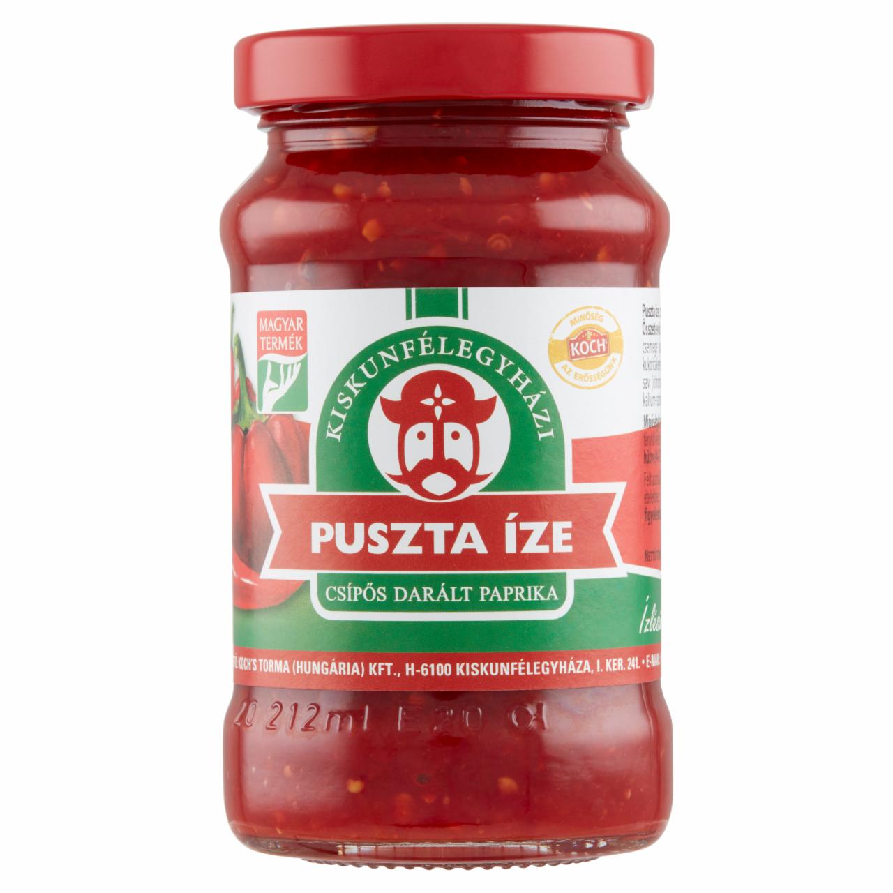 Képek - Kiskunfélegyházi Puszta Íze csípős darált paprika 200 g