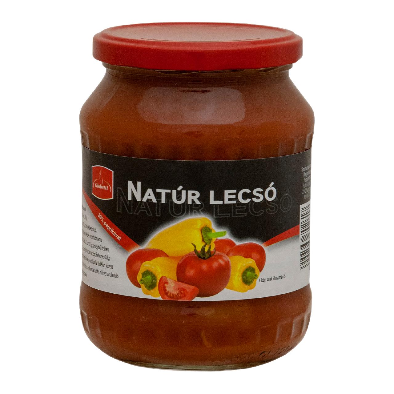 Képek - GLOBETTI lecsó natúr (30%) 680 g