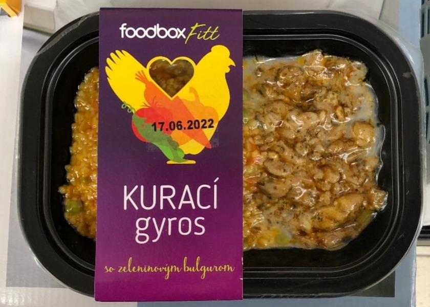 Képek - Gyros csirke zöldséges bulgurral Foodbox Fitt