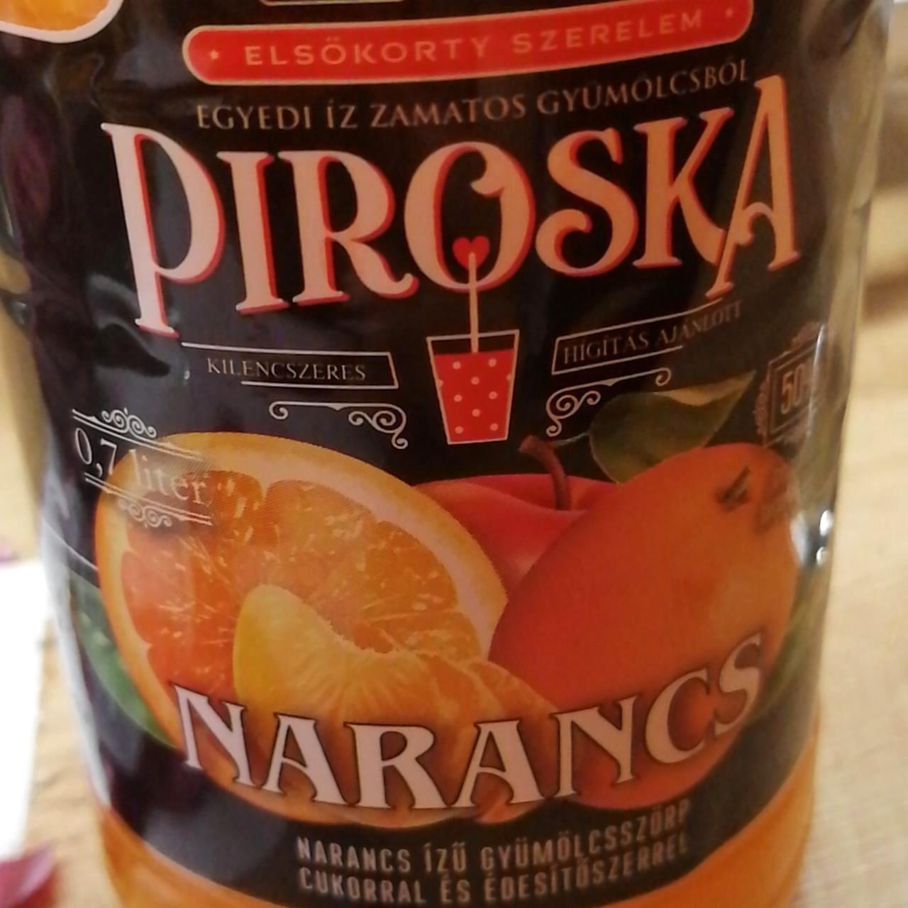 Képek - Narancs szörp Piroska