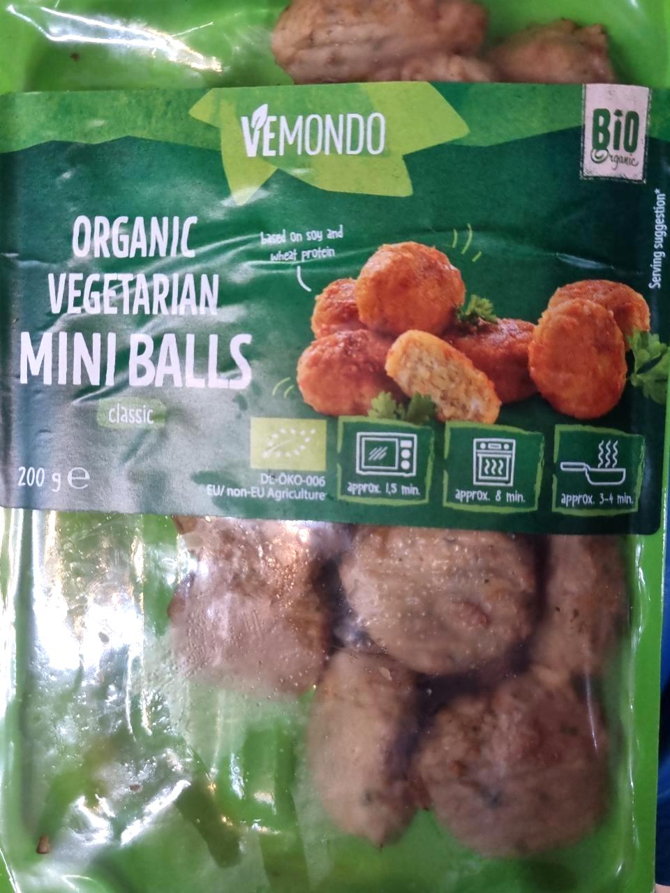 Képek - Organic vegetarian mini balls Vemondo