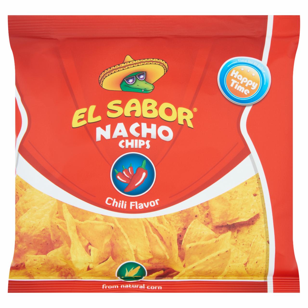 Képek - El Sabor chilis ízesítésű nacho chips 65 g