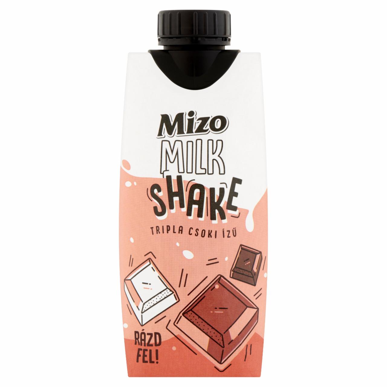 Képek - Mizo Milk Shake tripla csoki ízű tejkészítmény 315 ml