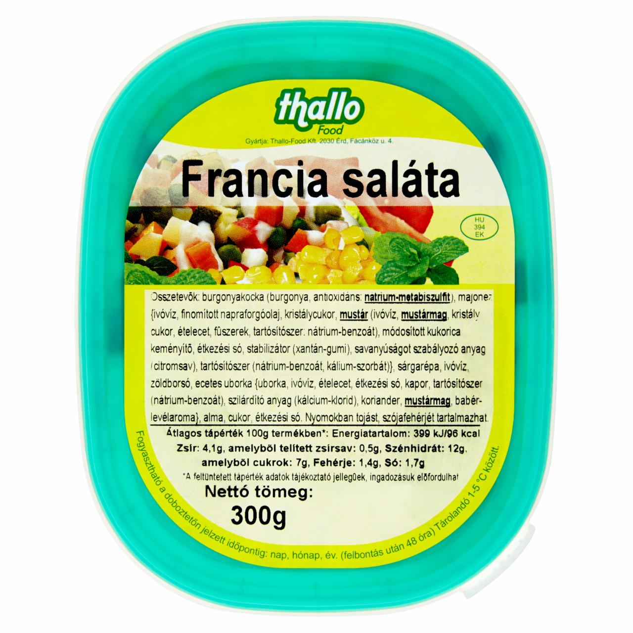 Képek - Thallo Food francia saláta