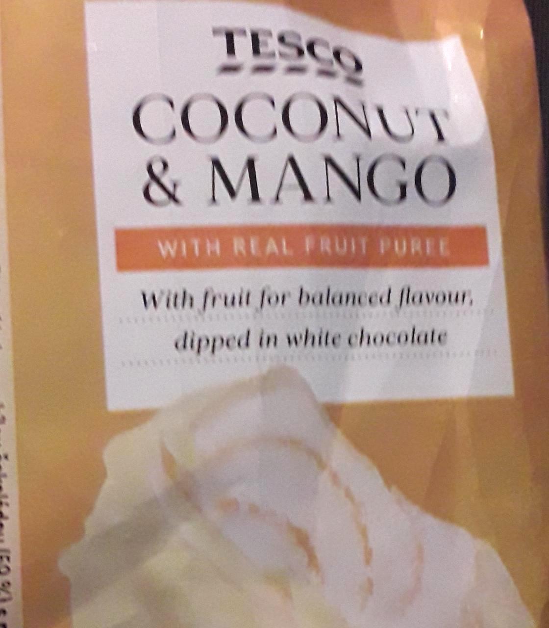 Képek - Coconut & mango jégkrém Tesco