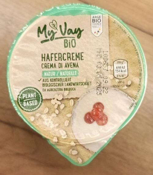 Képek - Hafercreme natur MyVayBIO