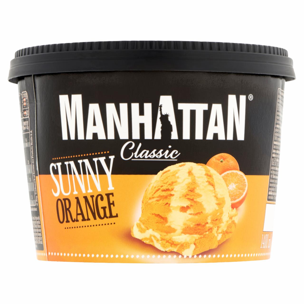 Képek - Manhattan Classic túrós és narancsos jégkrém 1,4 l