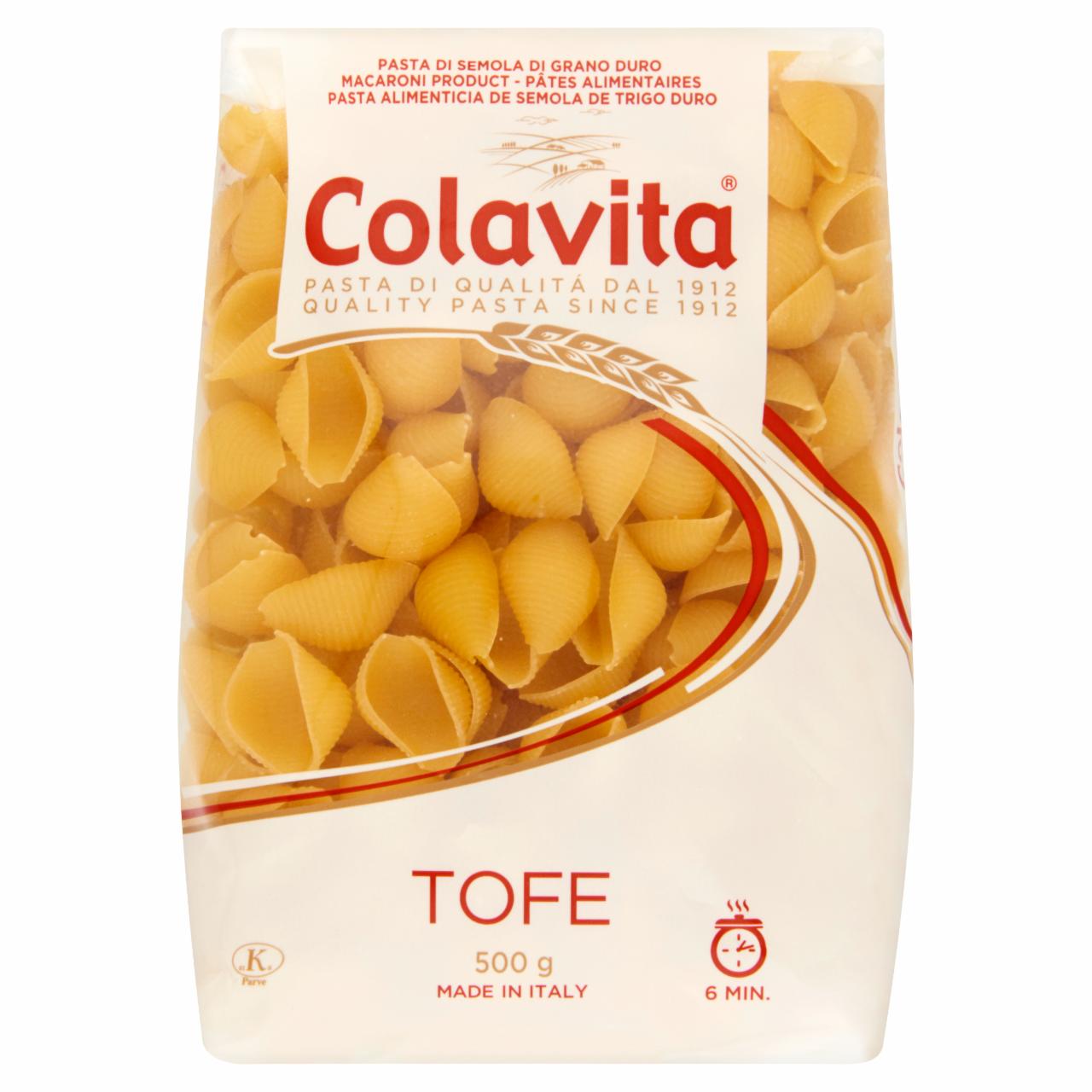 Képek - Colavita Tofe apró durum száraztészta 500 g