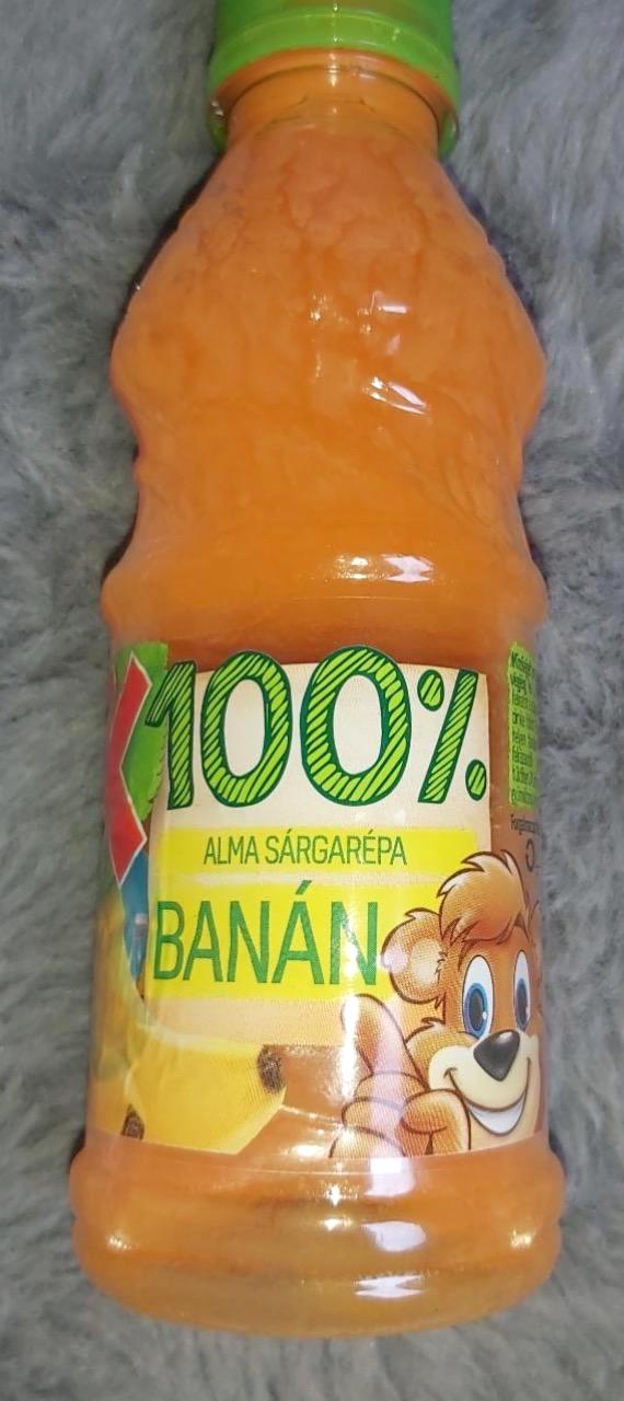 Képek - Kubu 100% alma-sárgarépa-banán és zöldséglé 300 ml