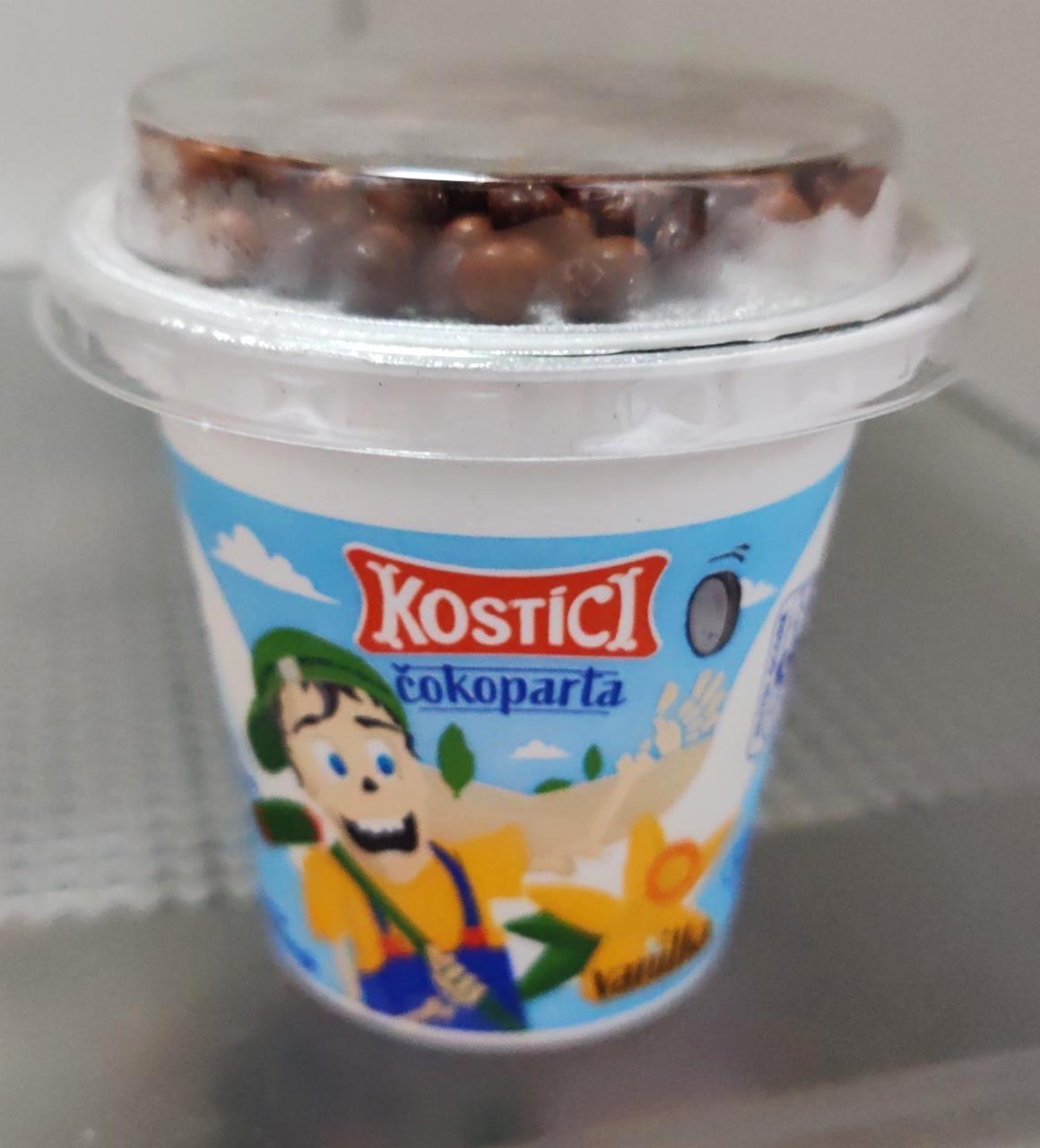 Képek - Kostíci čokoparta vanilka Danone