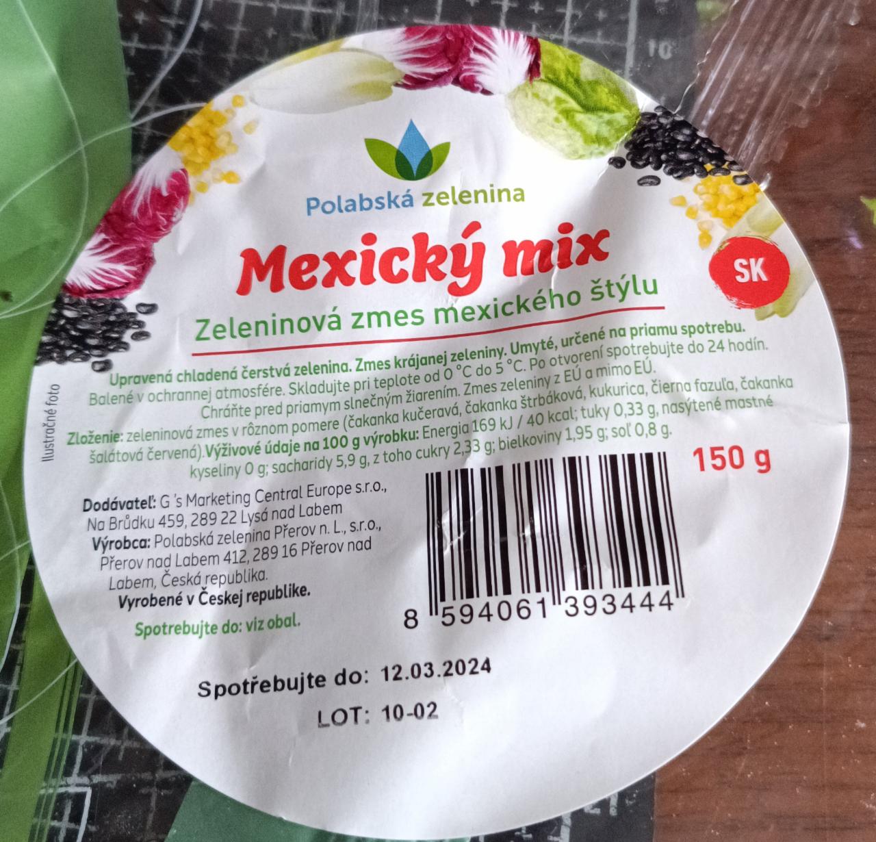 Képek - Mexický mix Polabská zelenina