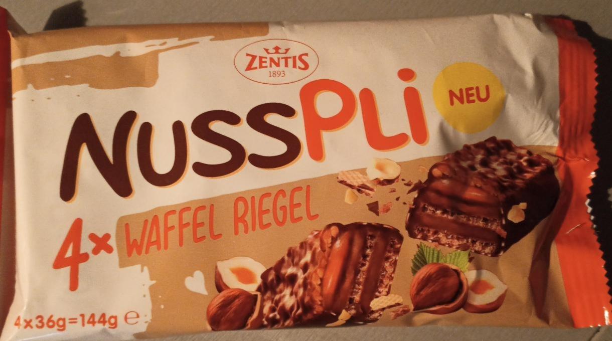 Képek - Nusspli waffel riegel Zentis