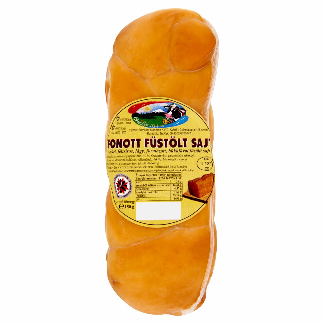 Képek - Fonott füstölt sajt 150 g