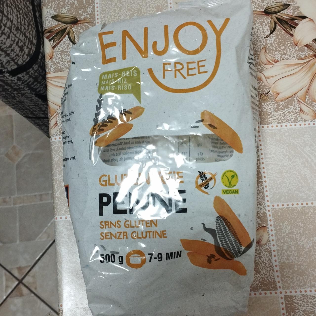 Képek - Kukorica és rizslisztből készült száraztészta Enjoy Free