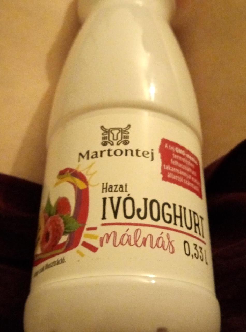 Képek - Hazai ivójoghurt málnás Martontej