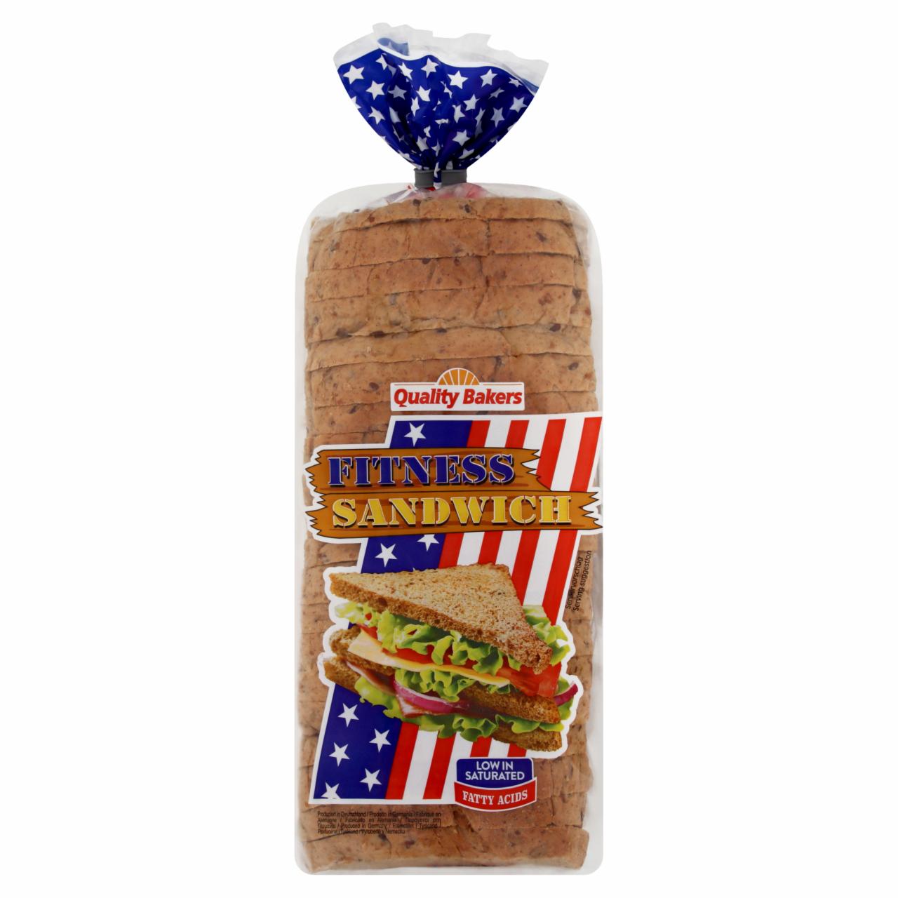 Képek - Quality Bakers Fitness többgabonás szeletelt szendvicskenyér 750 g
