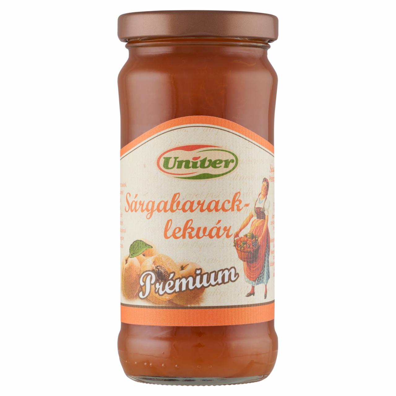 Képek - Univer Prémium sárgabaracklekvár 300 g