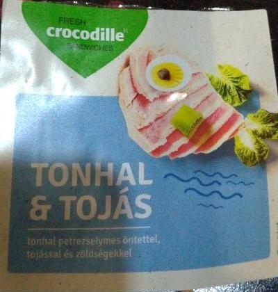 Képek - Tonhal & tojás szendvics Crocodille