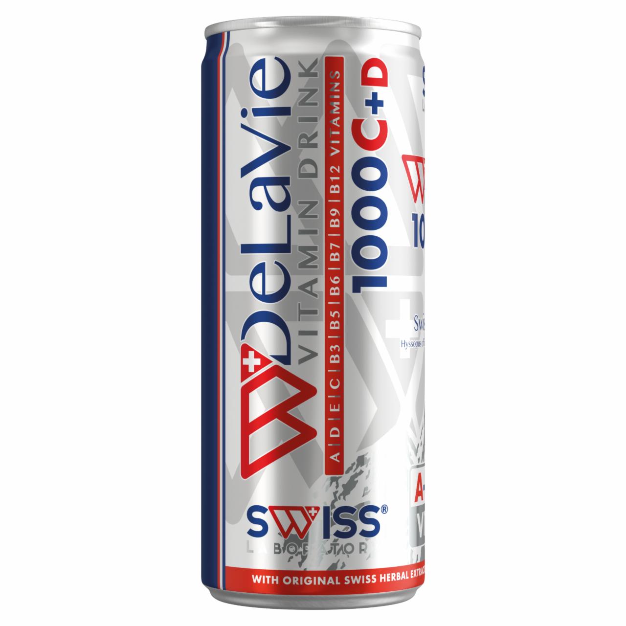 Képek - Swiss Laboratory vegyesgyümölcsös szénsav és alkoholmentes ital svájci gyógynövény kivonattal 250 ml