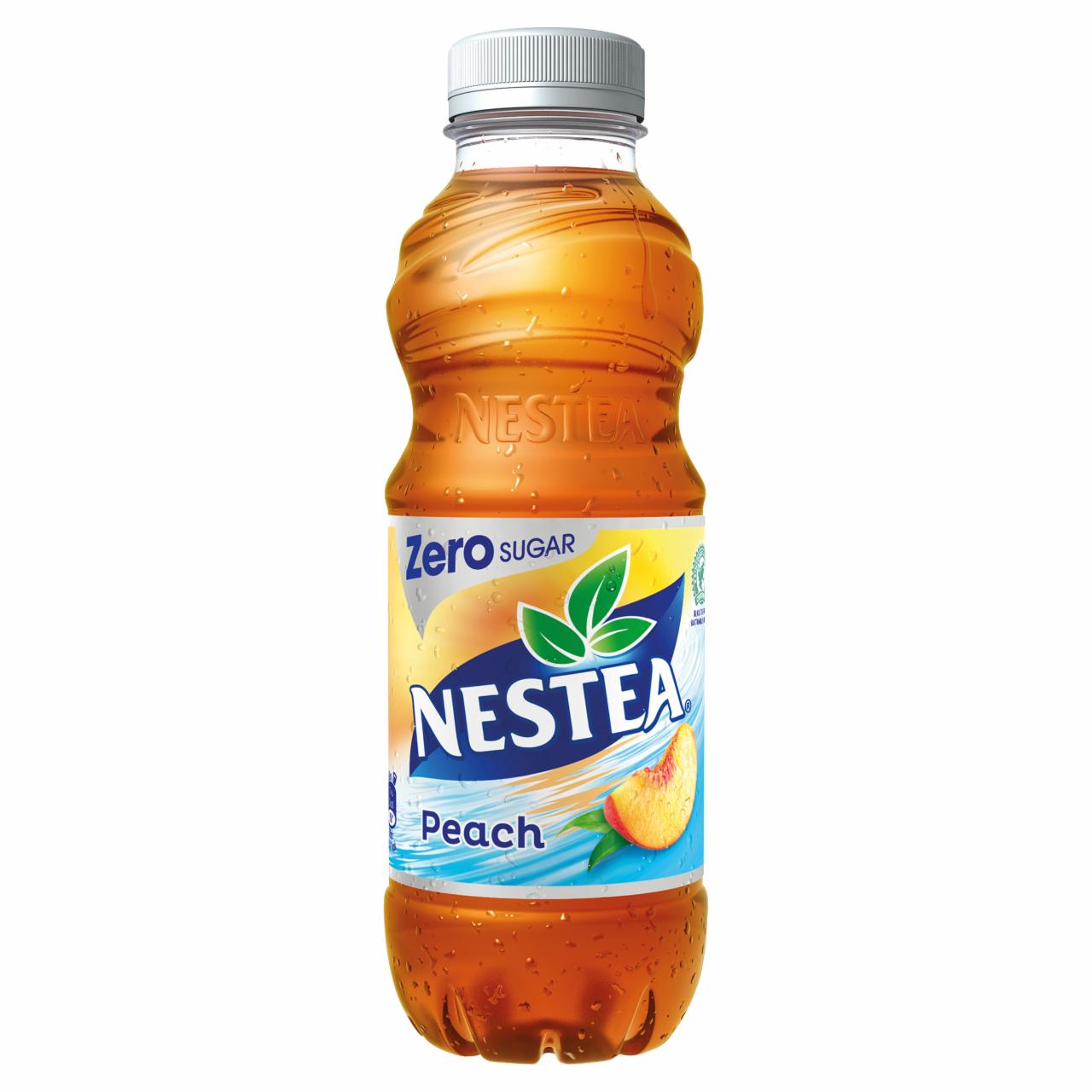 Képek - Nestea Zero őszibarack ízű cukormentes tea üdítőital édesítőszerekkel 0,5 l