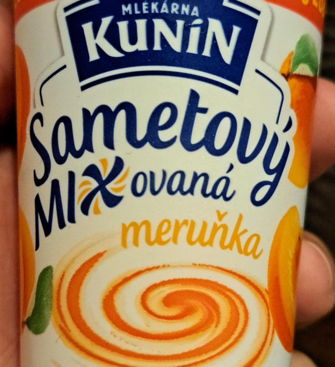 Képek - Sametový mixovaná meruňka Mlékarna Kunín