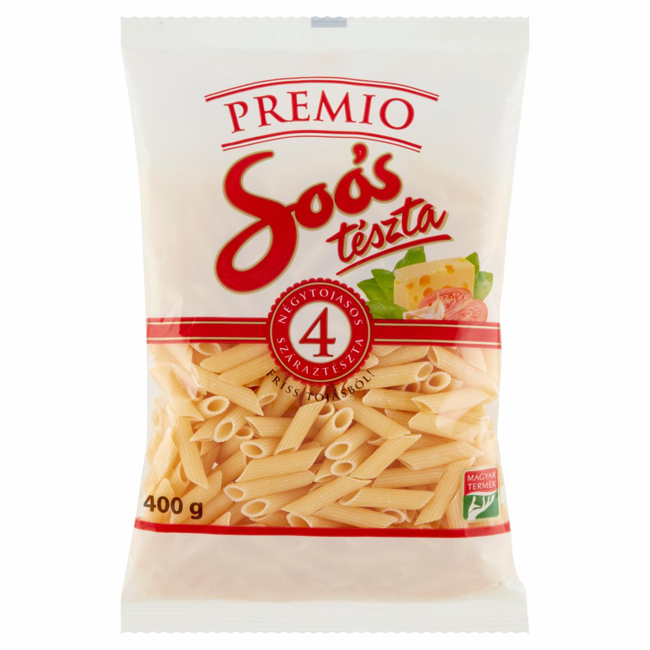 Képek - Soós Premio penne 4 tojásos száraztészta 400 g