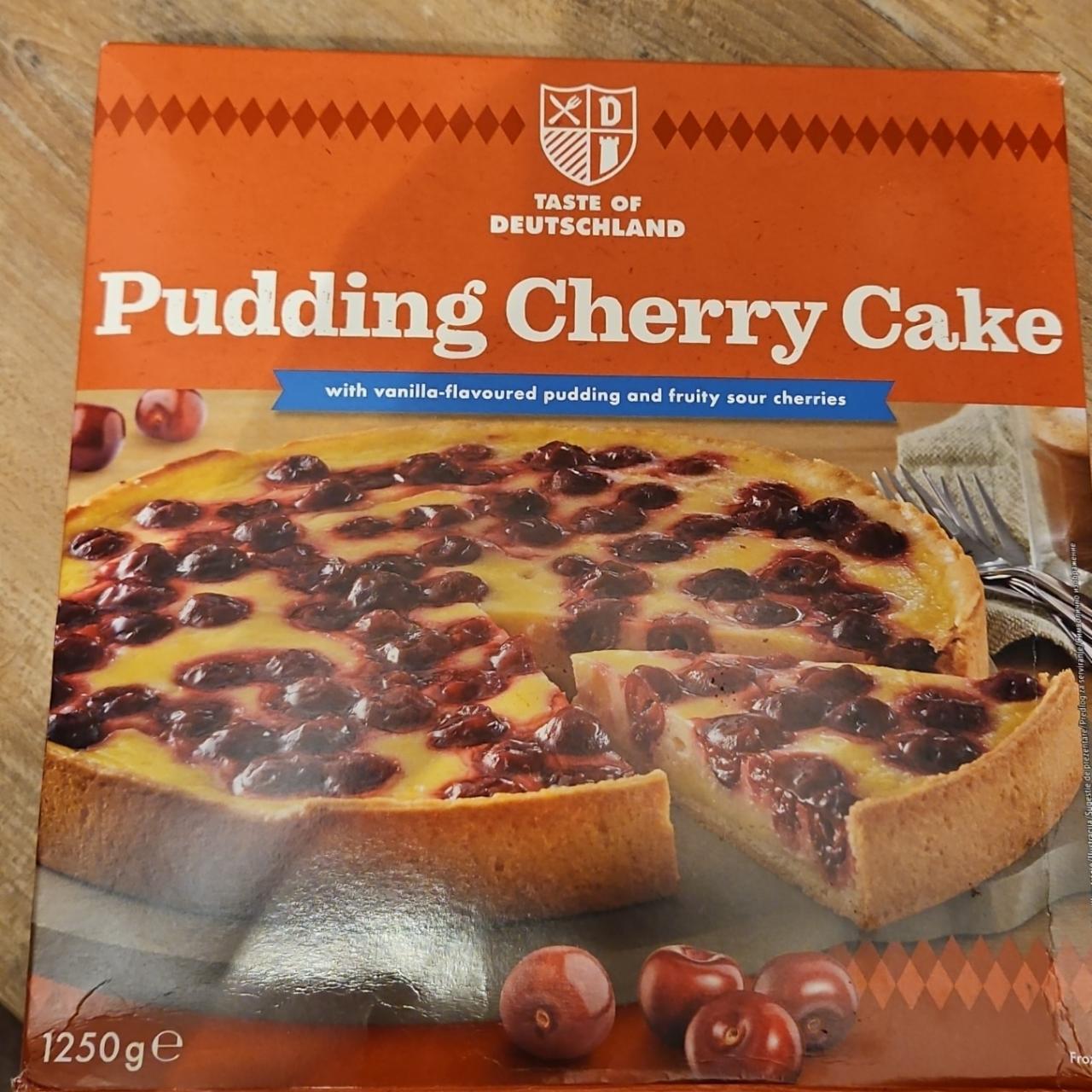 Képek - Pudding Cherry Cake Taste of Deutschland