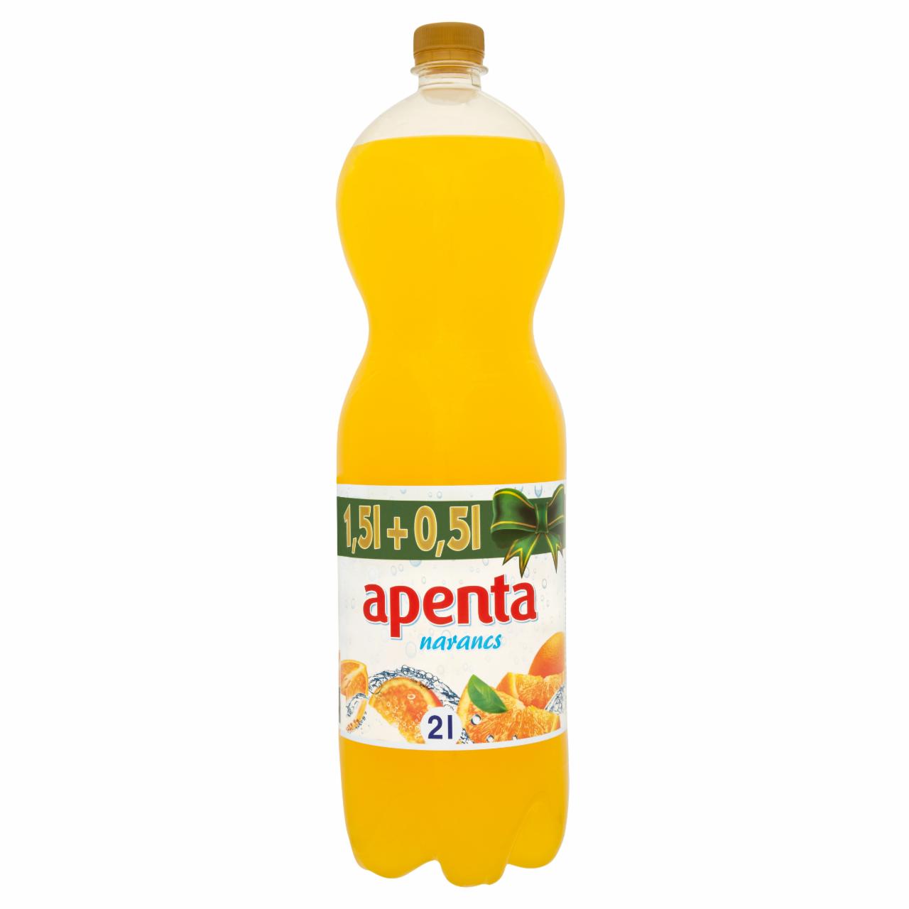 Képek - Apenta narancs szénsavas üdítőital természetes ásványvízzel 2 l
