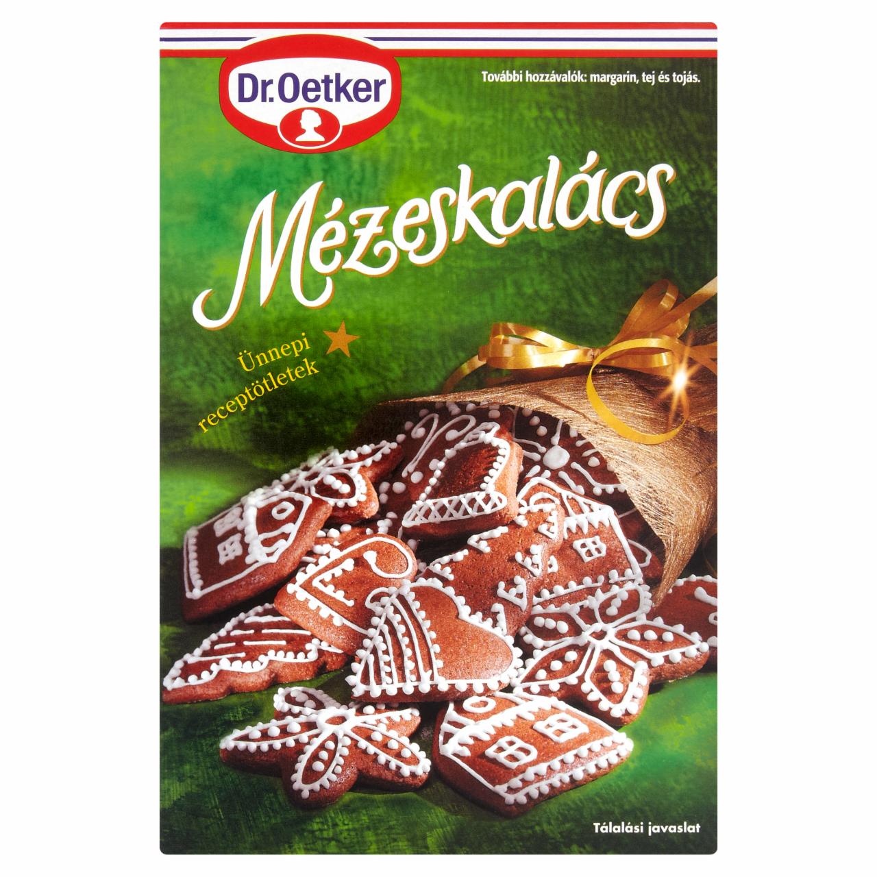 Képek - Dr. Oetker Mézeskalács alappor 450 g