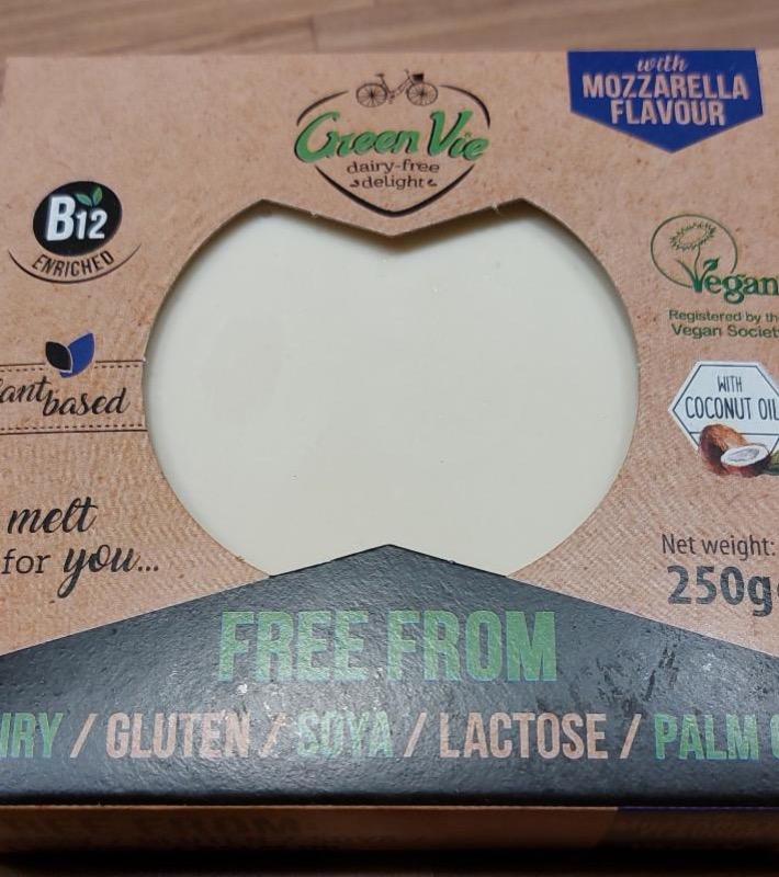Képek - Növényi sajt Mozzarella flavour Green Vie