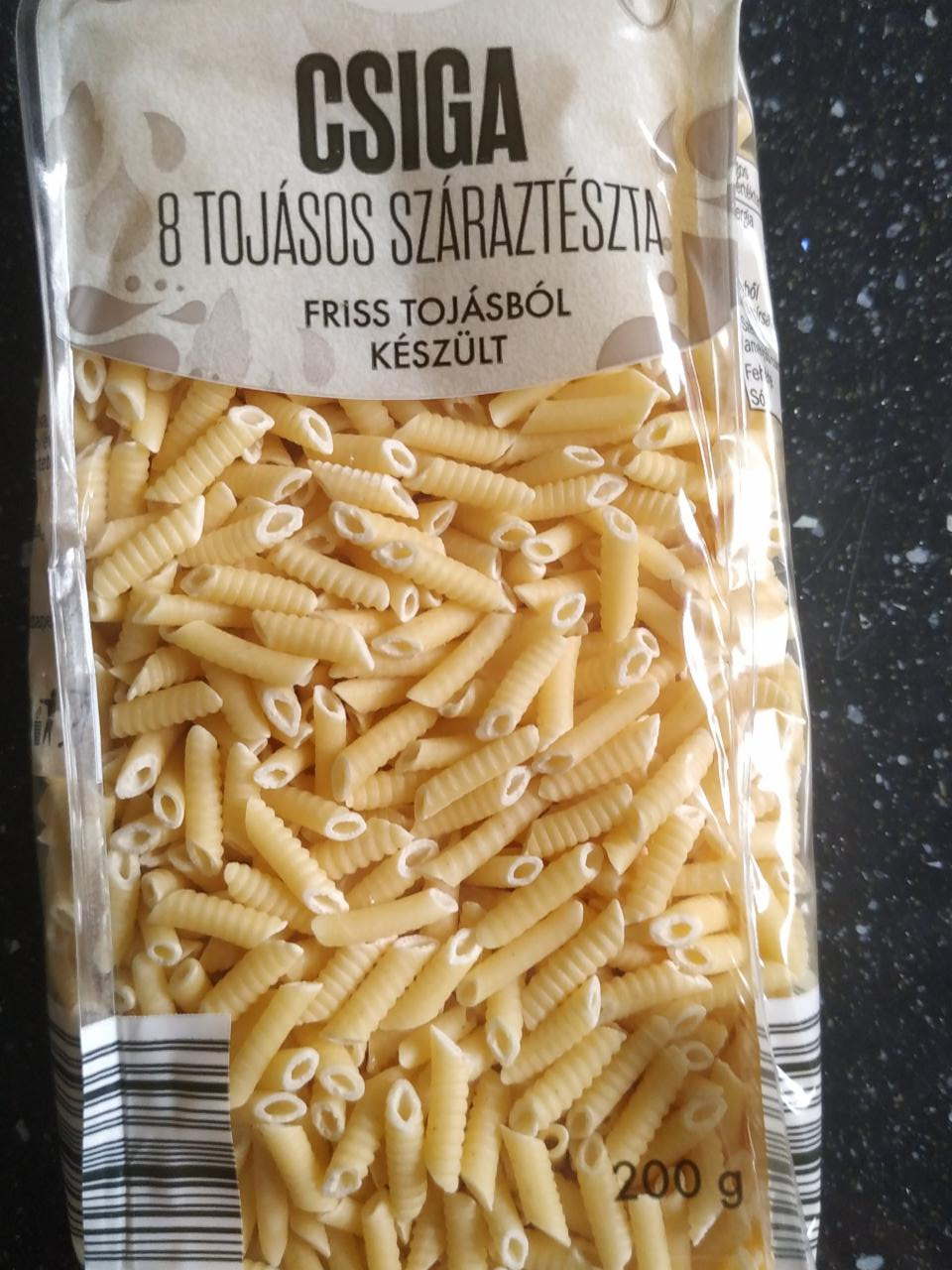 Képek - Hazánk kincsei 8 tojásos száraztészta csiga