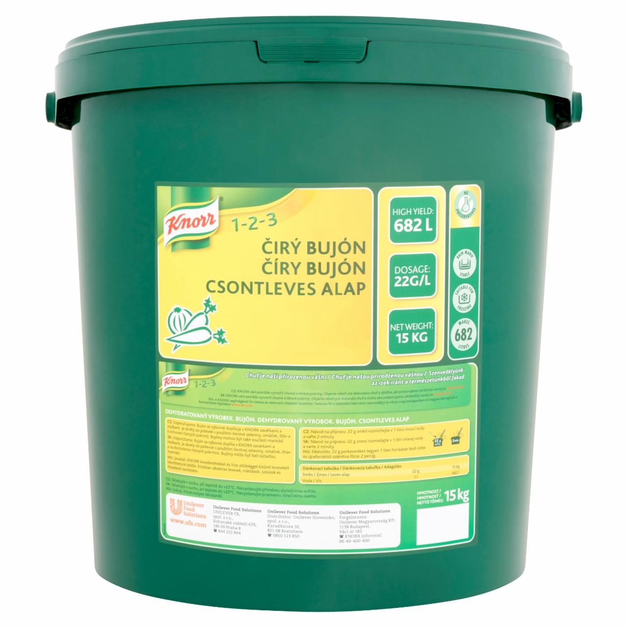 Képek - Knorr 1-2-3 csontleves alap 15 kg