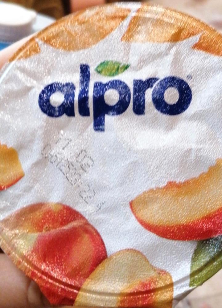 Képek - Alpro őszibarackos fermentált szójakészítmény hozzáadott kalciummal és vitaminokkal 150 g
