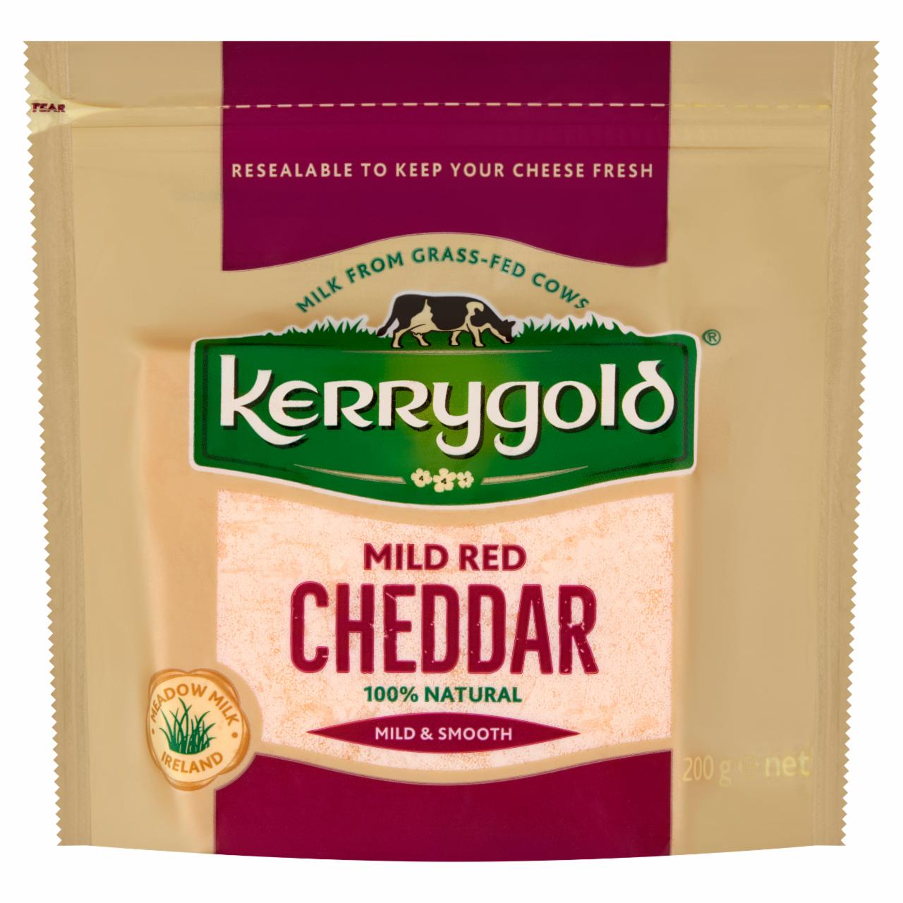 Képek - Kerrygold zsíros, kemény ír vörös cheddar sajt 200 g