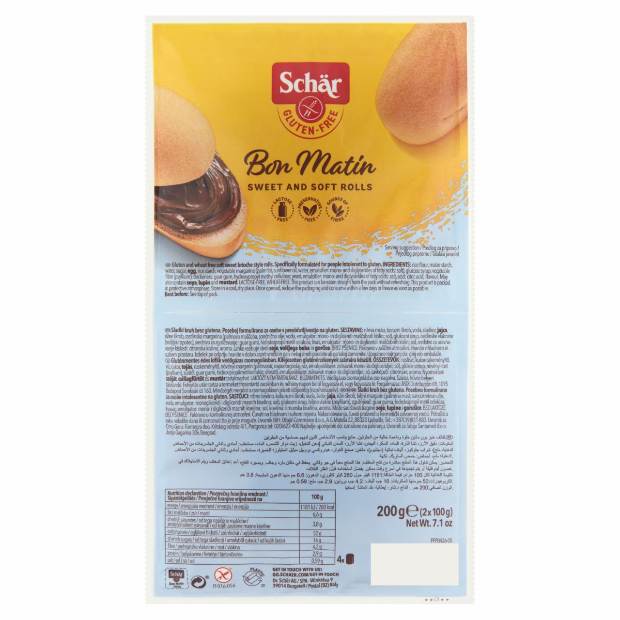 Képek - Schär gluténmentes édes kiflik 2 x 100 g (200 g)