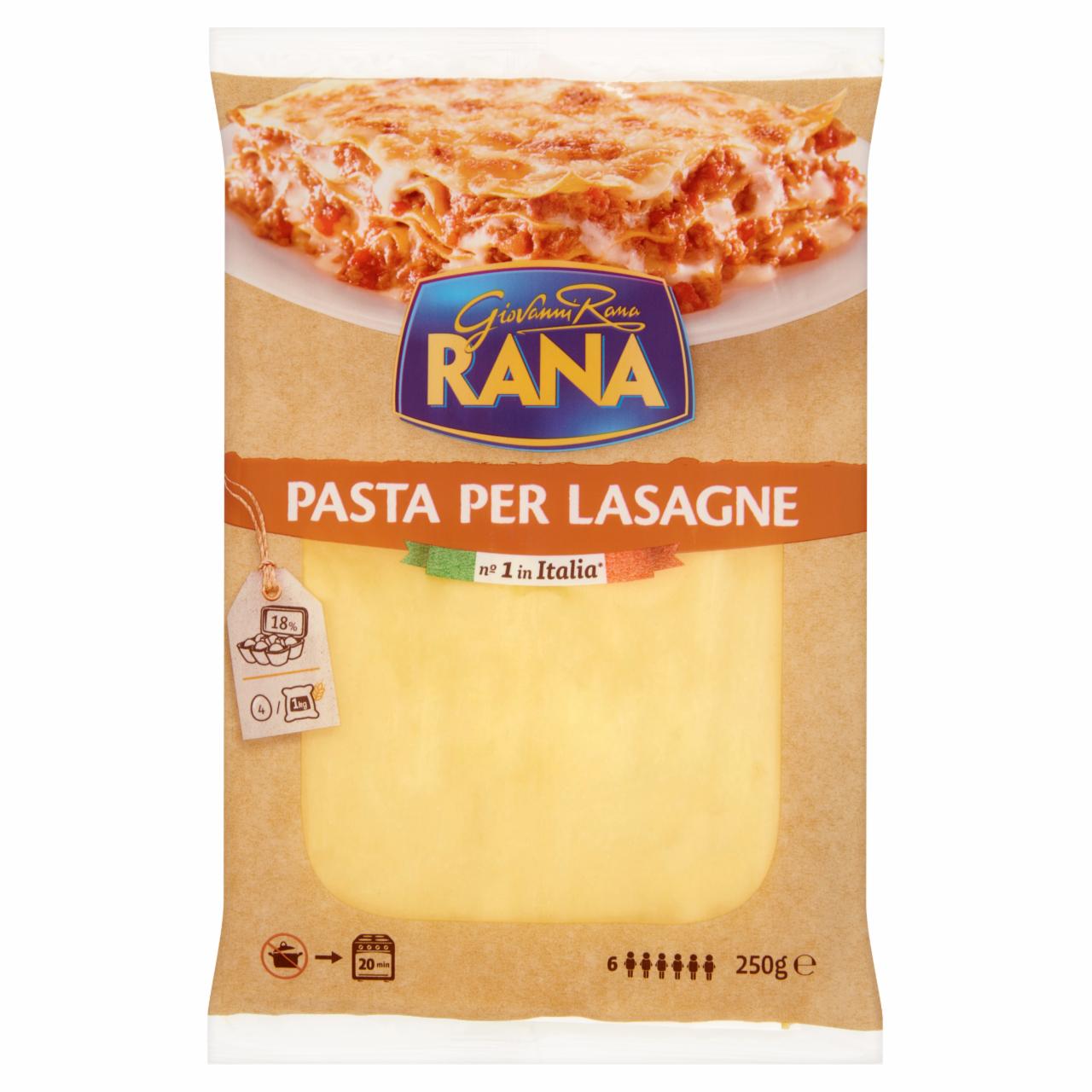 Képek - Giovanni Rana Pasta Per Lasagne friss tojással készült tészta 250 g