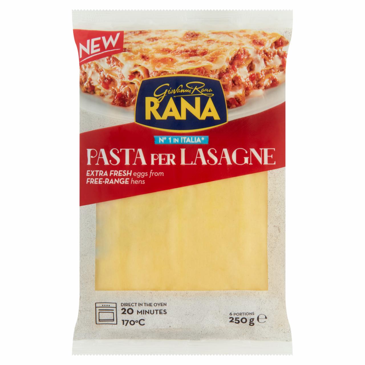 Képek - Giovanni Rana Pasta Per Lasagne friss tojással készült tészta 250 g