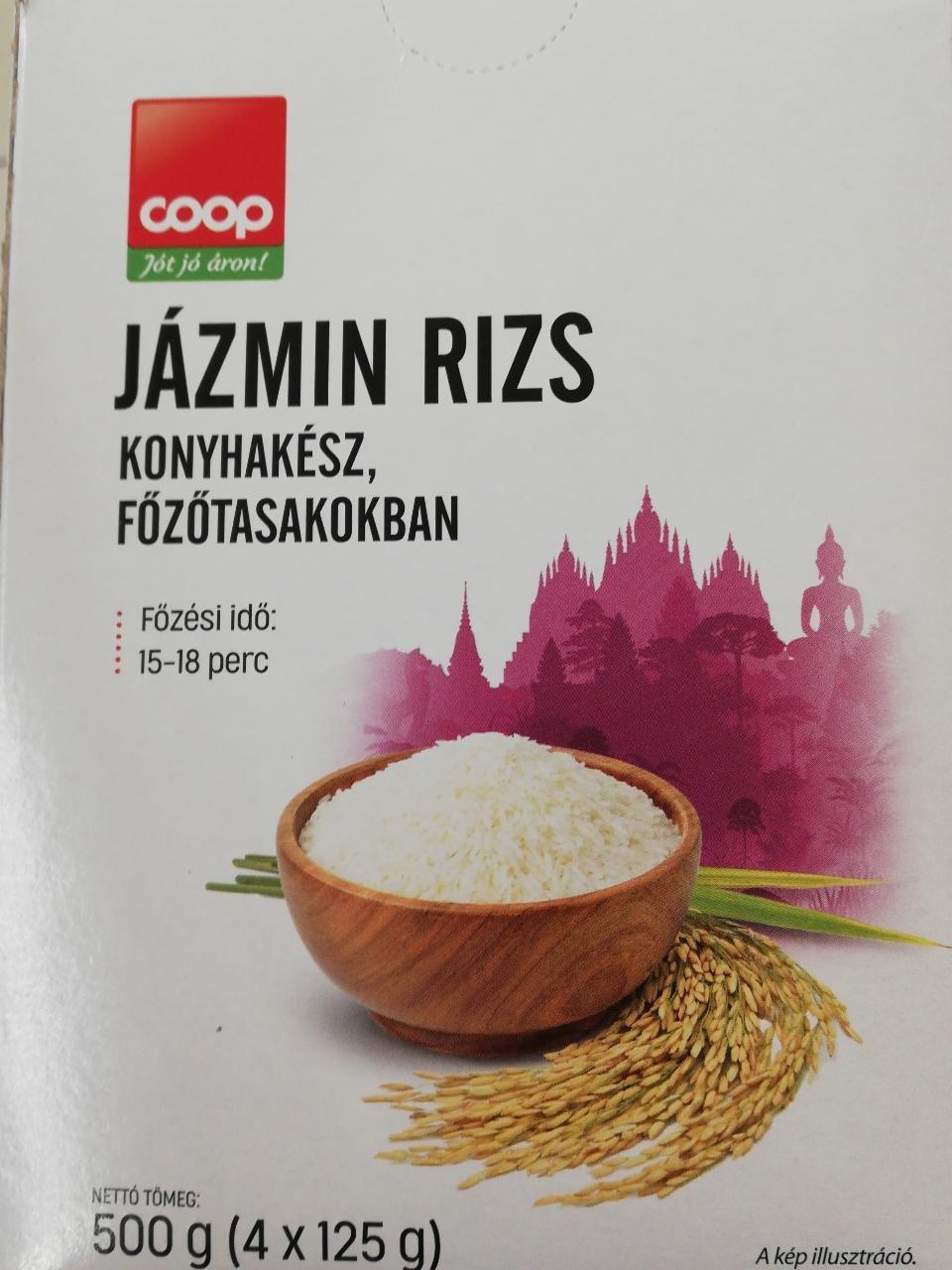 Képek - Jázmin rizs főzőtasakos Coop