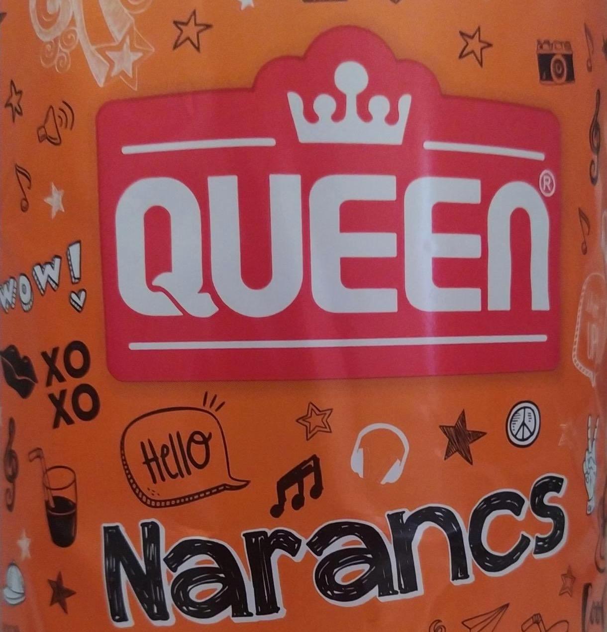 Képek - Queen narancs ízű energiaszegény szénsavas üdítőital cukorral és édesítőszerekkel 2,5 l