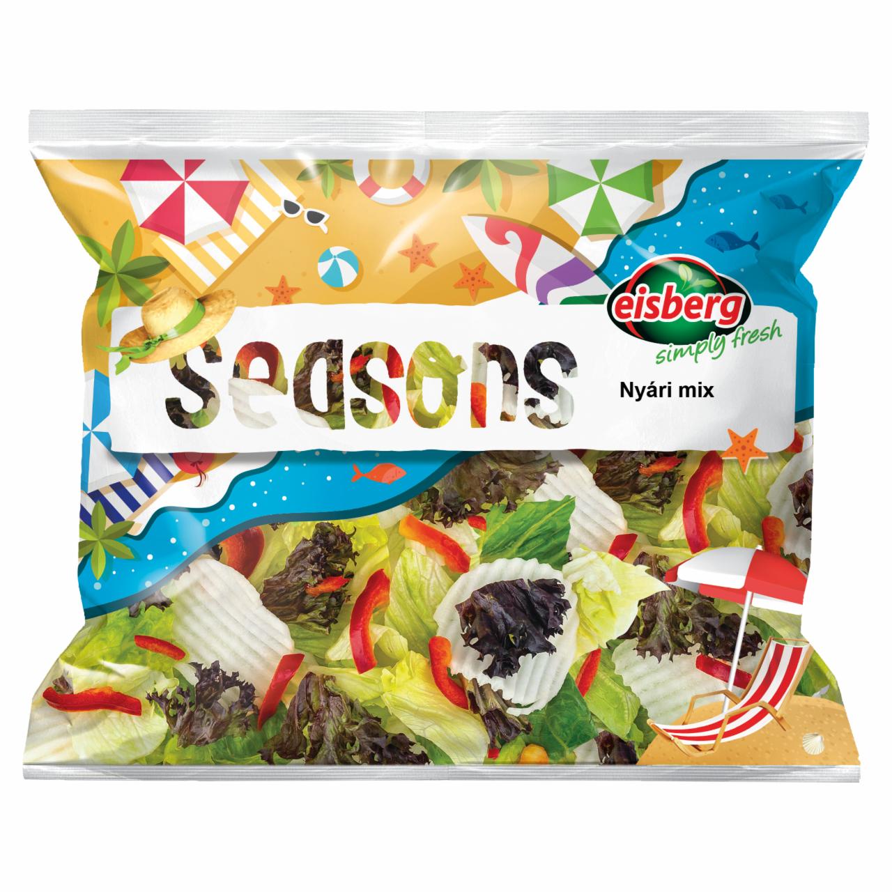 Képek - Eisberg Nyári Mix friss saláta- és zöldségkeverék 190 g