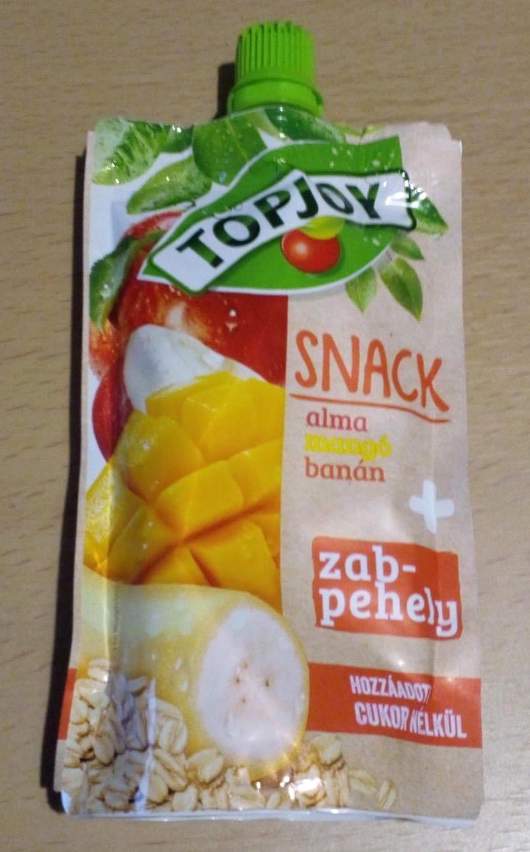 Képek - Alma mango banánpüré Snack zabpehellyel Topjoy