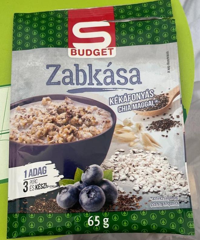 Képek - Kékáfonyás zabkása chia maggal S Budget