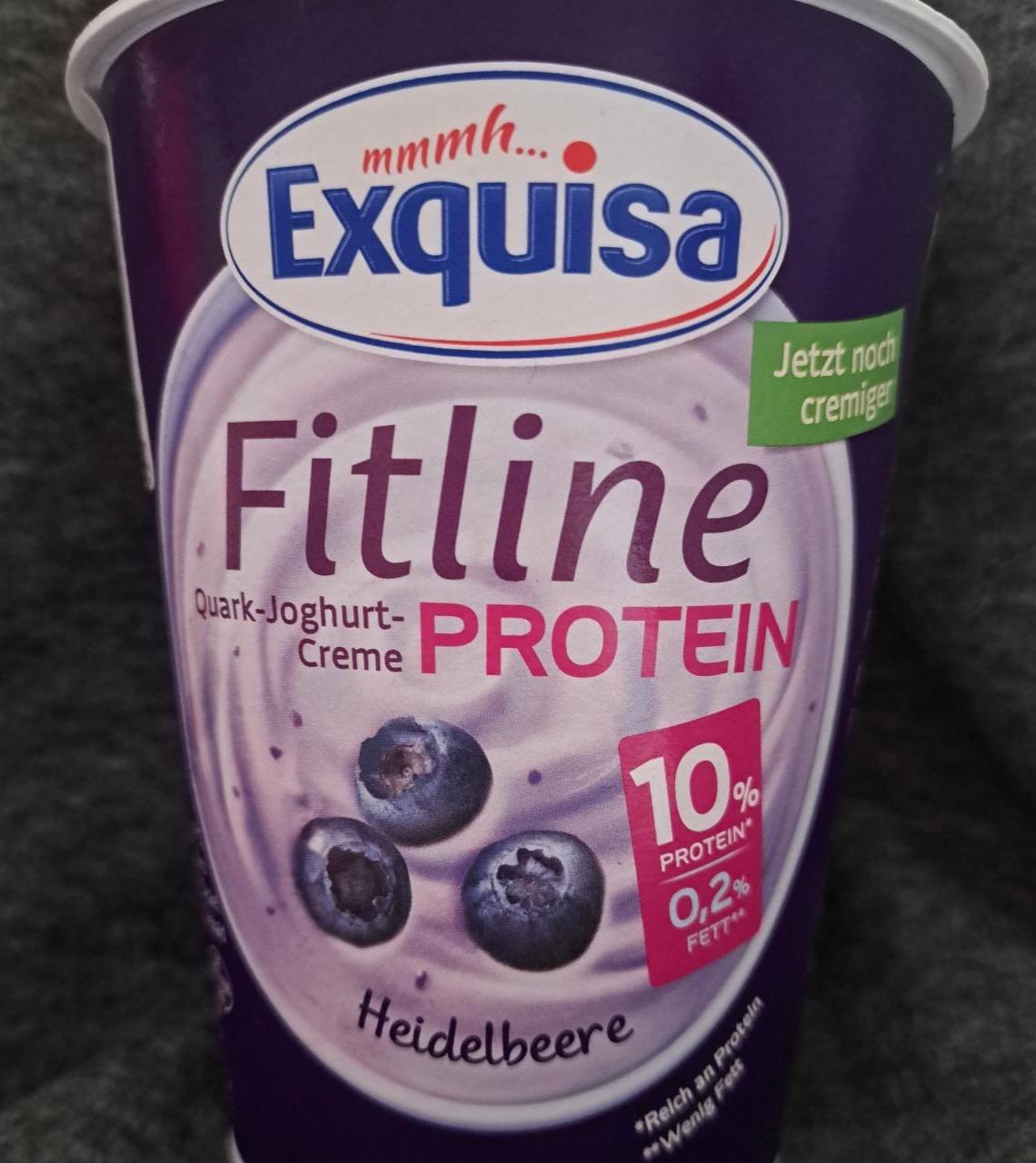 Képek - Fitline protein puding áfonyás Exquisa