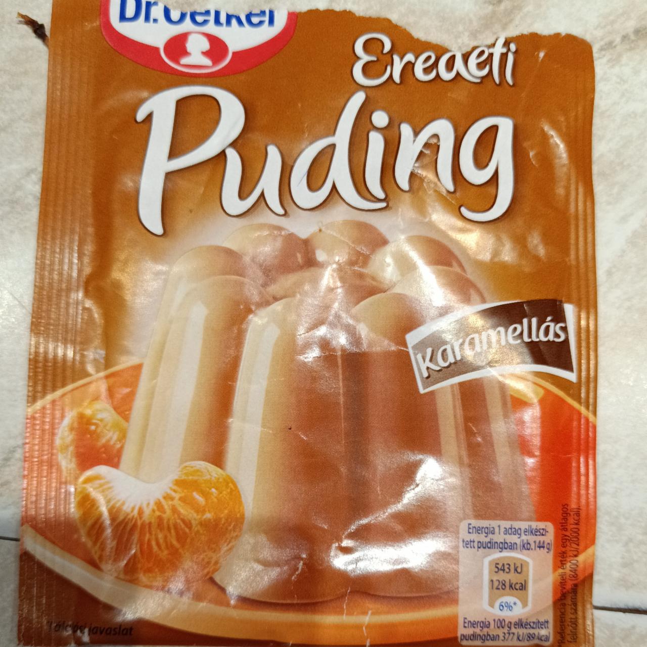 Képek - Eredeti puding Karamellás Dr.Oetker