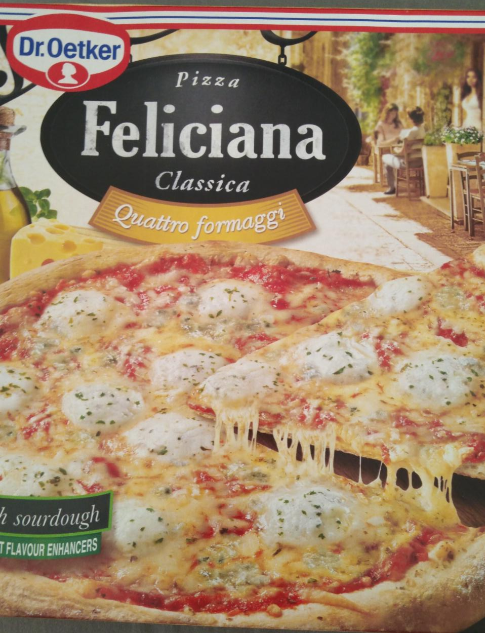 Képek - Pizza Feliciana classica quatro formaggi Dr.Oetker